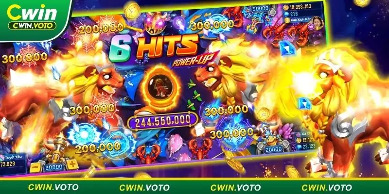 Bắn Cá Ngũ Long Cwin mang đến cảm giác săn cá bùng nổ