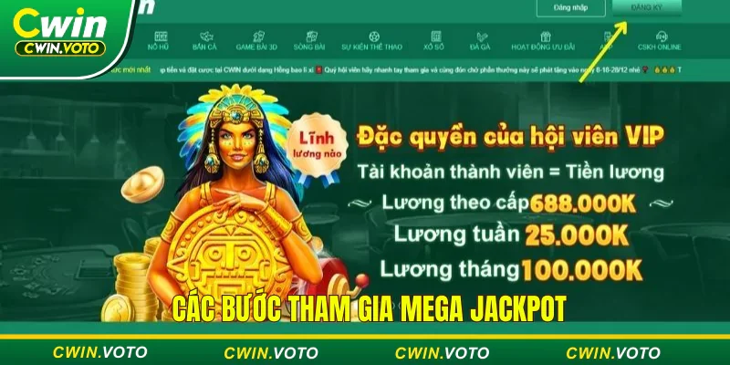 Mega Jackpot tại Cwin - Đổi đời nhanh chóng cùng Jackpot 4 Chi tiết các bước tham gia xổ số Mega tại Cwin