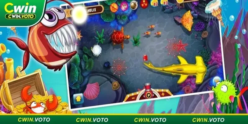 Câu cá Vàng tại Cwin mang tới đại dương chân thực